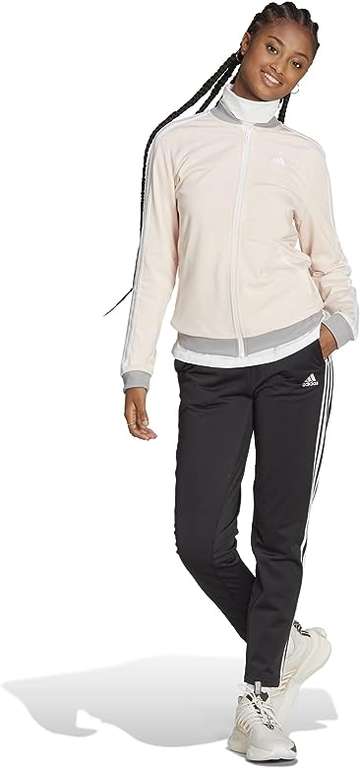 Adidas Essentials 3-Stripes Tracksuit Women, Trainingsanzug Gr XS bis L für 27,90€ (Prime)