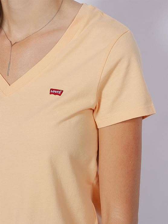 Levi's Damen Perfect V-Neck T-Shirt Gr XXS bis XL für 12,50€, auch andere Modelle (Prime/Zalando/Otto)