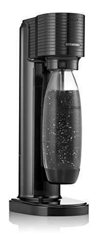 (Prime) SodaStream Gaia Wassersprudler mit CO2-Zylinder und 1x 1L spülmaschinenfeste Kunststoff-Flasche