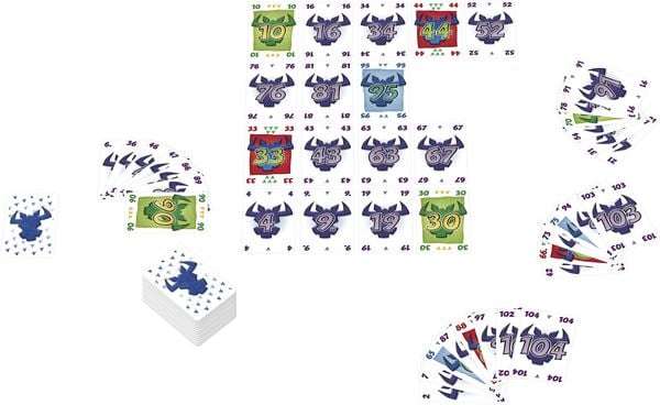 6 nimmt! / Kartenspiel / Gesellschaftsspiel / Amigo Spiele / Auswahlliste Spiel des Jahres 1994 / bgg 7.0 [KultClub]