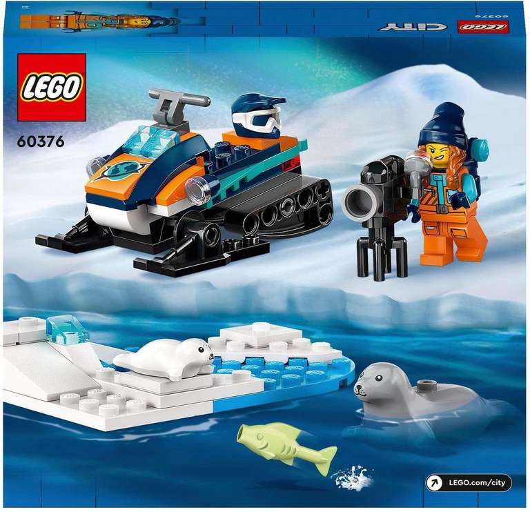 [Thalia Kultklub] Lego City 60376 Arktis-Schneemobil (-40% zur UVP)