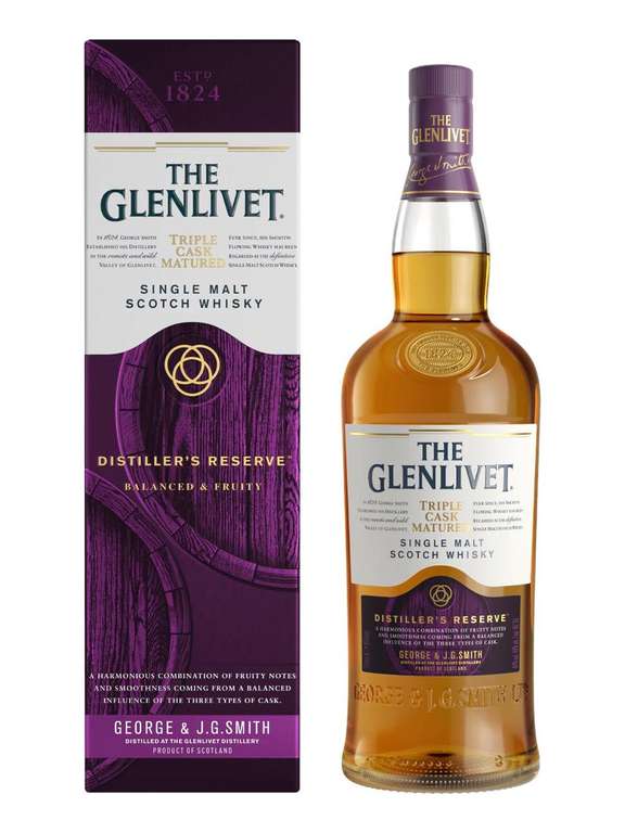 The Glenlivet Master Distiller's Reserve Triple Cask Matured 1l 40% ab 50€ kostenloser Versand