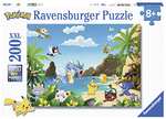 Ravensburger: Schnapp sie dir alle! - Pokémon-Puzzle für Kinder ab 8 Jahren, mit 200 Teilen im XXL-Format (49x36) für 5€ (Prime) 12840