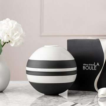Villeroy & Boch Geschirr-Set Iconic La Boule black & white, schwarz-weiß (7-tlg), 2 Personen, Porzellan