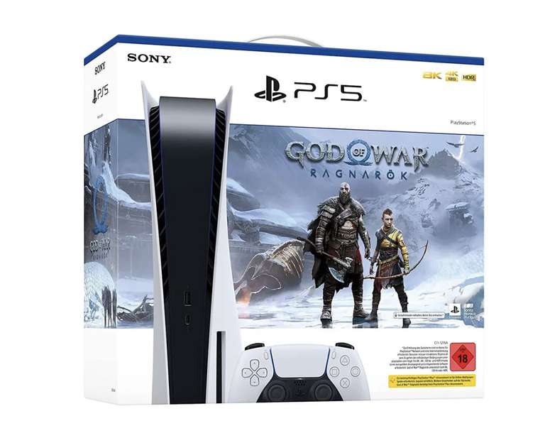 Sony Playstation 5 - Disk Edition - God of War Bundle
