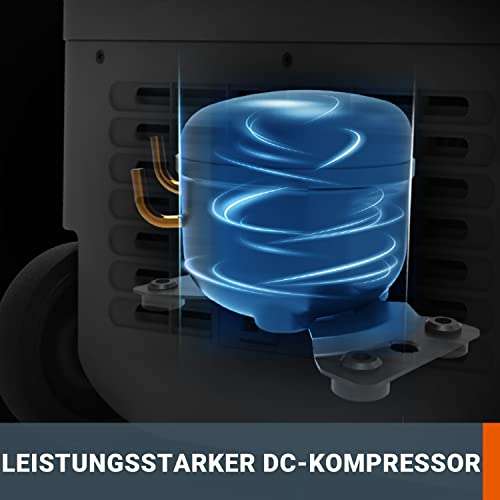 WORX mobile Kompressor Kühlbox inkl. 2x 4ah Akku oder 12V/24V DC