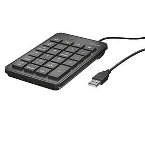 [Amazon Prime] Trust 22221 Xalas USB-Zehnertastatur / Numpad, schwarz