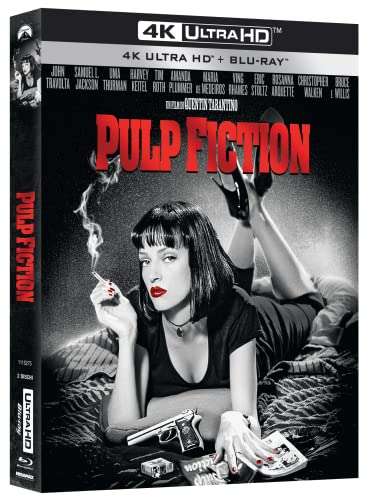 Sag noch einmal was! Pulp Fiction (4K Blu-ray + Blu-ray) für 13,84€ (Amazon.it)
