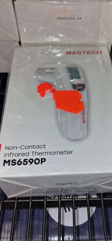 (Lokal Beeskow, sicher bundesweit) Mastech MS6590P Infrarot Thermometer/kontaktlos/für Menschliche Temperatur Messungen von 32°C bis 42°C