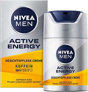 [Amz Prime] NIVEA MEN Active Energy Gesichtspflege Creme (50 ml), Gesichtscreme für Männer