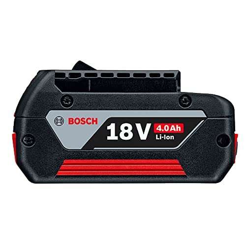 [Amazon WHD] Bosch GBA 18V System Akku (im Karton), Schwarz, 4.0 Ah (Zustand “wie neu“)