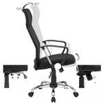 SONGMICS Bürostuhl / ergonomischer Schreibtischstuhl (höhenverstellbar und neigbar, belastbar bis 120 kg) | Schwarz oder Grau