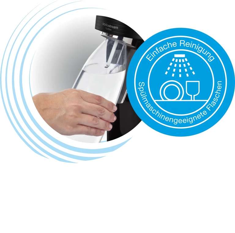Sodastream Trinkwassersprudler Terra Vorteilspack inkl. Gerät, 3x Flaschen und CO² Zylinder für 59€