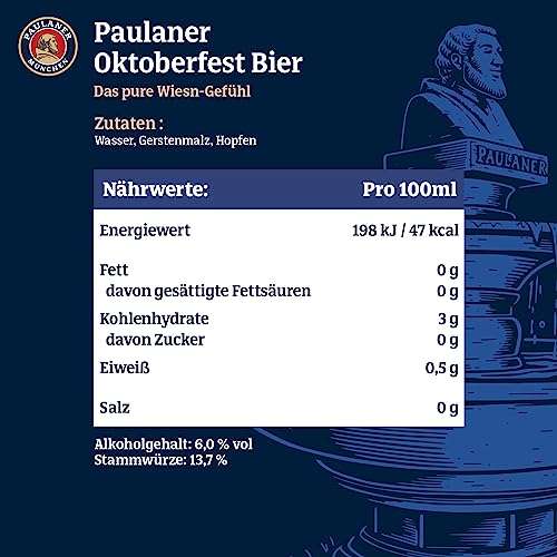 Paulaner Oktoberfestbier / Amazon Sparabo (1,34€/L)