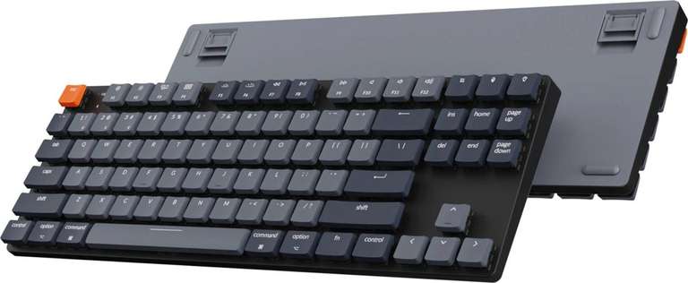 Keychron K1 SE mechanische Tastatur | 80% TKL | weiße LEDs | USB-C, Bluetooth | optische Keychron Low Profile Brown, Red oder Blue Switches