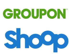 [shoop + groupon] Bis zu 7% Cashback + 10€ Shoop-Gutschein (MBW 59€) + Täglich neue Deals bei Groupon