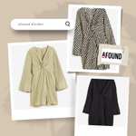 Afound - The Fashion Outlet: 20 % Extra-Rabatt (u.a. auf H&M, Weekday, COS), z. B. H&M Kleid aus Strukturstoff