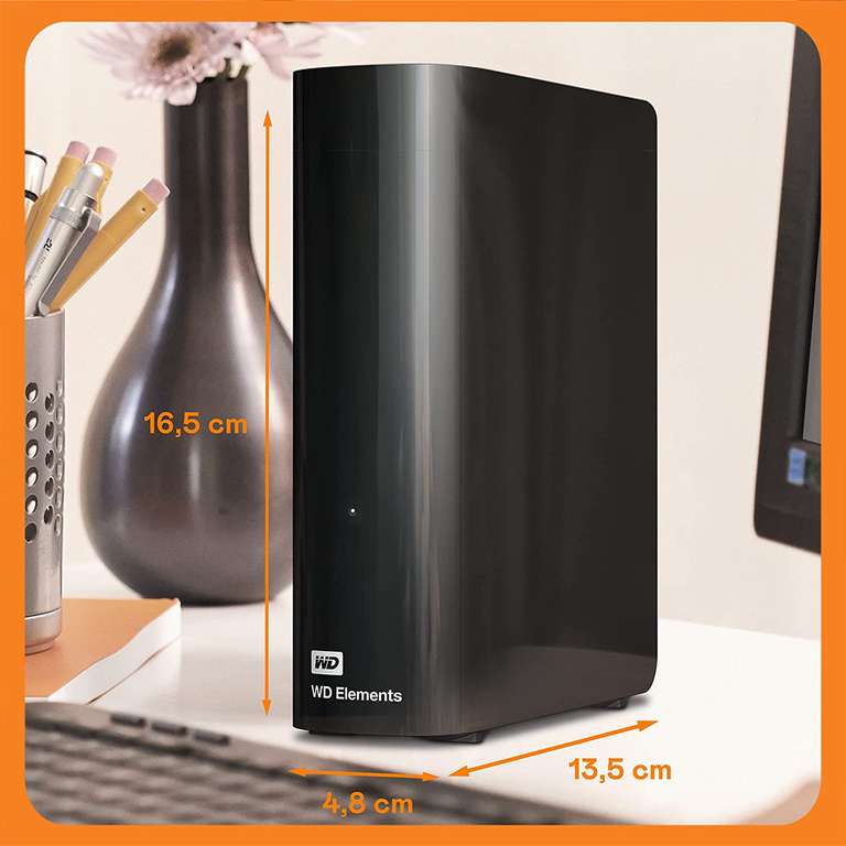 Amazon Prime Day: WD Elements 18 TB externe Festplatte 15,55€ pro TB