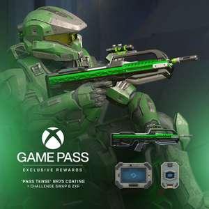 [Game Pass Ultimate] Halo Infinite Multiplayer - Pass Tense BR75 coating + challenge swap & 2XP Kostenlos