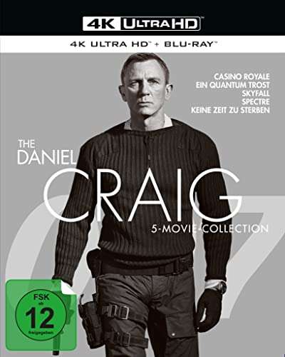 Amazon: James Bond - The Daniel Craig 5-Movie-Collection 4K UHD