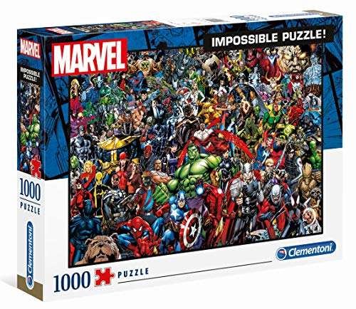 Clementoni Marvel Universe 1000 Teile Impossible Puzzle, Amazon Prime