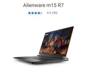 Alienware m15 R7 (i7-12700H, 16/512 GB, RTX 3060)