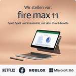 Nur DE - Amazon Fire Max 11 Tablet, 128GB, ohne Werbung + Tastaturhülle + Eingabestift - Amazon DE (Nur Prime)