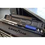 Goodyear Premium Drehmomentschlüssel, Einstellbar von 42 bis 210 Nm, Antrieb 1/2" und Stecknüsse 17 mm und 19 mm, PRIME