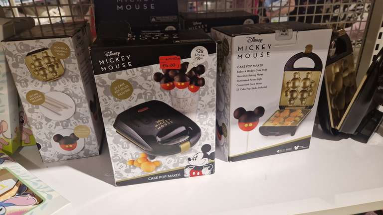 Disney Mickey Mouse Cake Pop Maker / Primark Bielefeld