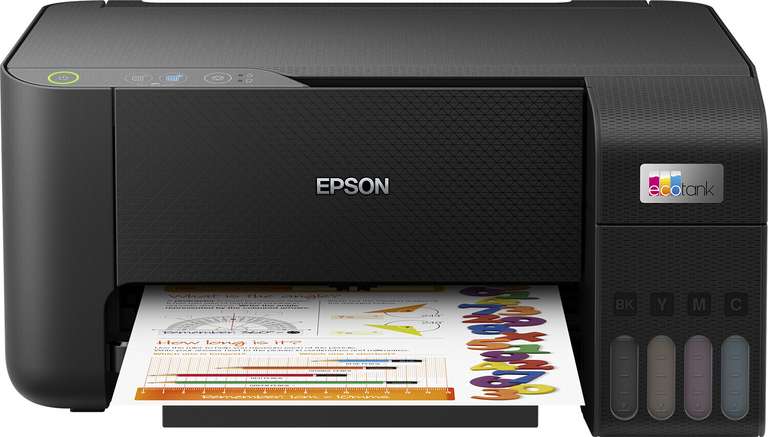 [Alza] Epson EcoTank L3210 Tintenstrahldrucker (Kopieren und Scannen, SW: 10 Seiten/min, Farbe: 5 Seiten/min, 5760 x 1440 DPI, Tanksystem)