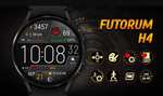 (Google Play Store) Futorum H4 Digital Zifferblatt (WearOS Watchface, digital)