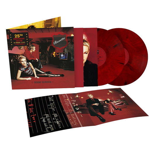 Roxette - Room Service - Limited 25th Anniversary Red & Black Marbled Vinyl