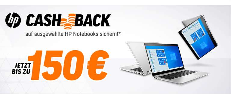 Bis zu 150€ Cashback auf HP Laptops zb 50€ für HP 255 G8 SP 2W1E2EA, 15,6" Full HD IPS, AMD Ryzen 3 3250U, 8GB RAM, 256GB SSD, W 10 Pro N/G