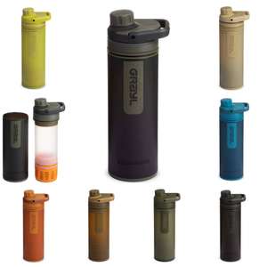 Grayl Ultrapress Outdoor-Wasserfilter, 8 Farben, Trinkflasche 500ml, für 62,04€ zzgl. Versand [Ebay]
