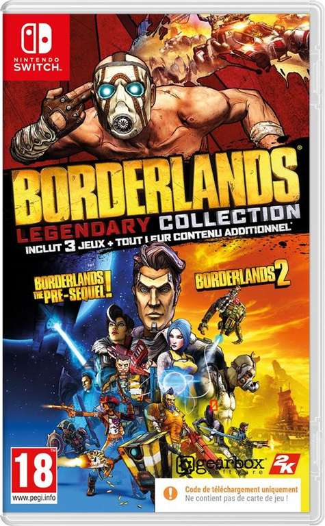Borderlands Legendary Collection Edition (Switch) für 13,98€ (Fnac.com & Amazon.fr)
