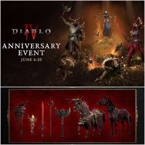 Feiern Sie vom 6. bis 20. Juni das Jubiläum von Diablo IV und Diablo Immortal, um Belohnungen zu erhalten
