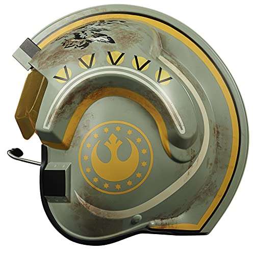 Hasbro Star Wars The Black Series Trapper Wolf Elektronischer Helm zu Star Wars: The Mandalorian, Lichter, Sounds, Multi, F5549