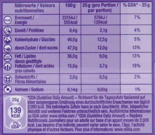 [PRIME/Sparabo] Milka Ganze Haselnüsse 17 x 100g, Alpenmilch Tafelschokolade mit ganzen Haselnüssen (6,31€/kg)