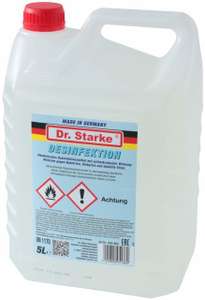 Dr. Starke Desinfektionsmittel, 5 Liter, Schnelldesinfektion für 4,44 Euro [Zimmermann]