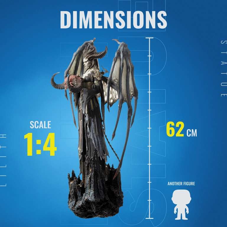 [Fragstore] Blizzard Diablo IV - Lilith Statue Premium, 62 cm - für Sammler