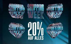 SNIPES SHOPPING WEEK 20% auf (fast) alles