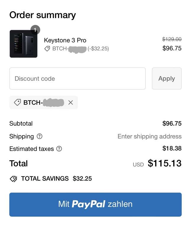 Keystone 3 Pro Air-dropped Hardware Wallet mit 25% (Alternative zu Ledger)
