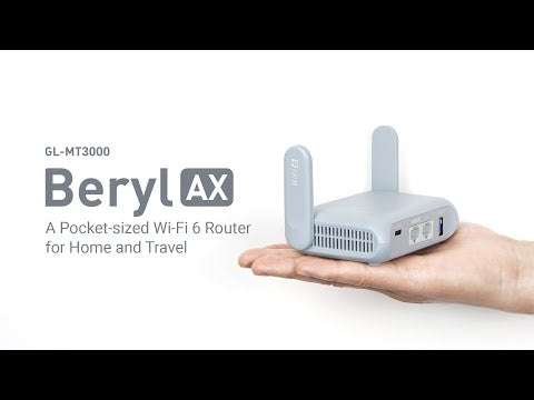 GL.iNet Beryl AX (GL-MT3000) Wi-Fi 6 Travel Router