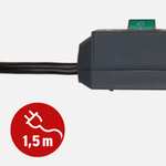 Brennenstuhl Eco-Line Steckdosenleiste 3-Fach mit Überspannungsschutz (mit erhöhtem Berührungsschutz, Schalter und 1,5m Kabel) (Prime)