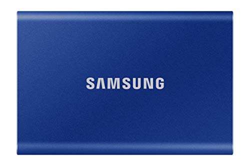 Samsung Portable SSD T7 (MU-PC2T0H/WW), 2 TB, USB 3.2 Gen.2, 1.050 MB/s Lesen, 1.000 MB/s Schreiben