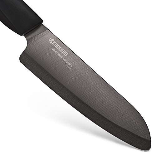 Kyocera SHIN Keramik-Santoku-Messer bei Amazon für 75,96€ inkl. Versand | Keramikmesser | Schwarz | Hochleistungs-Keramikklinge