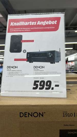 Denon AVR-X 2800 H 7.2 8K AV-Receiver + Denon Home 150
