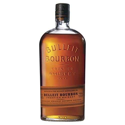 [Amazon Prime] Bulleit Bourbon Frontier American Whiskey | 45% vol | 700ml Einzelflasche | mit 5 er Sparabo sogar nur 16,35