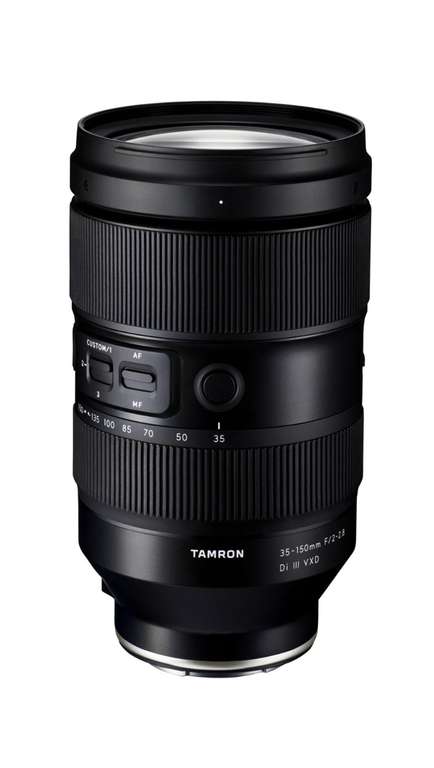 TAMRON VXD 35 mm - 150 mm f./2-2.8 Di III (Objektiv für Sony E-Mount, Schwarz)