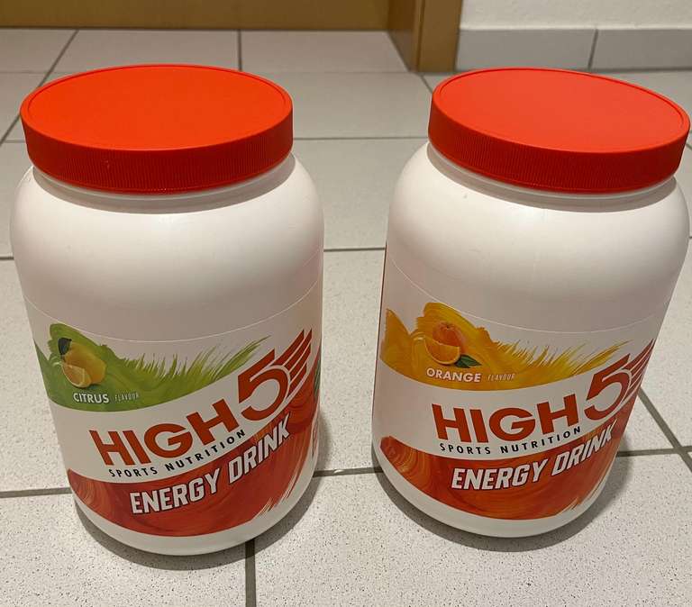High5 Energy Drink - 2,2 kg Pulver